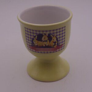 Laura Secord Bunny Ceramic Egg Holder